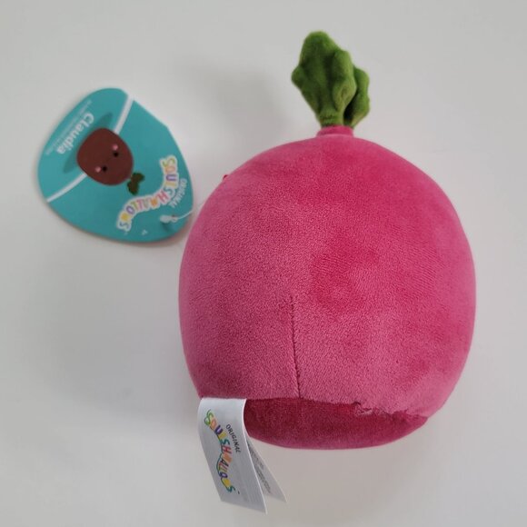 Claudia beet Squishmallow 5", densely stuffed and even, brand new - Picture 8 of 9